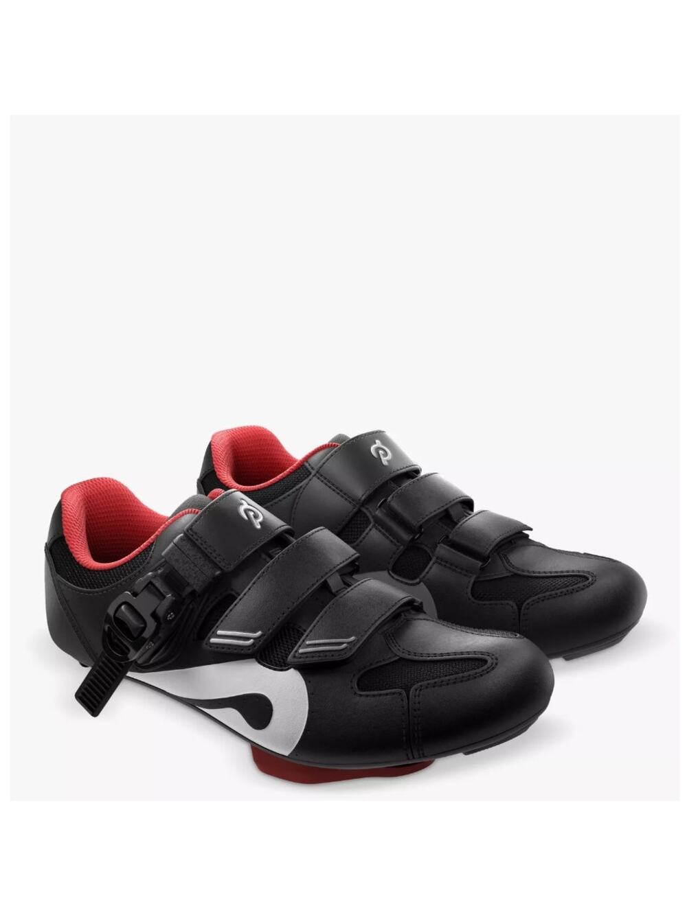 Peloton Cycling Shoes Black Red EU 41 Mens 8 Womens 10 Indoor Spin Bike Cleats